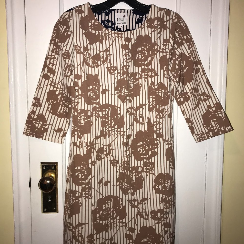 nu New York Two-Tone Tunic Dress